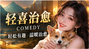 轻喜治愈栏目主题视觉
